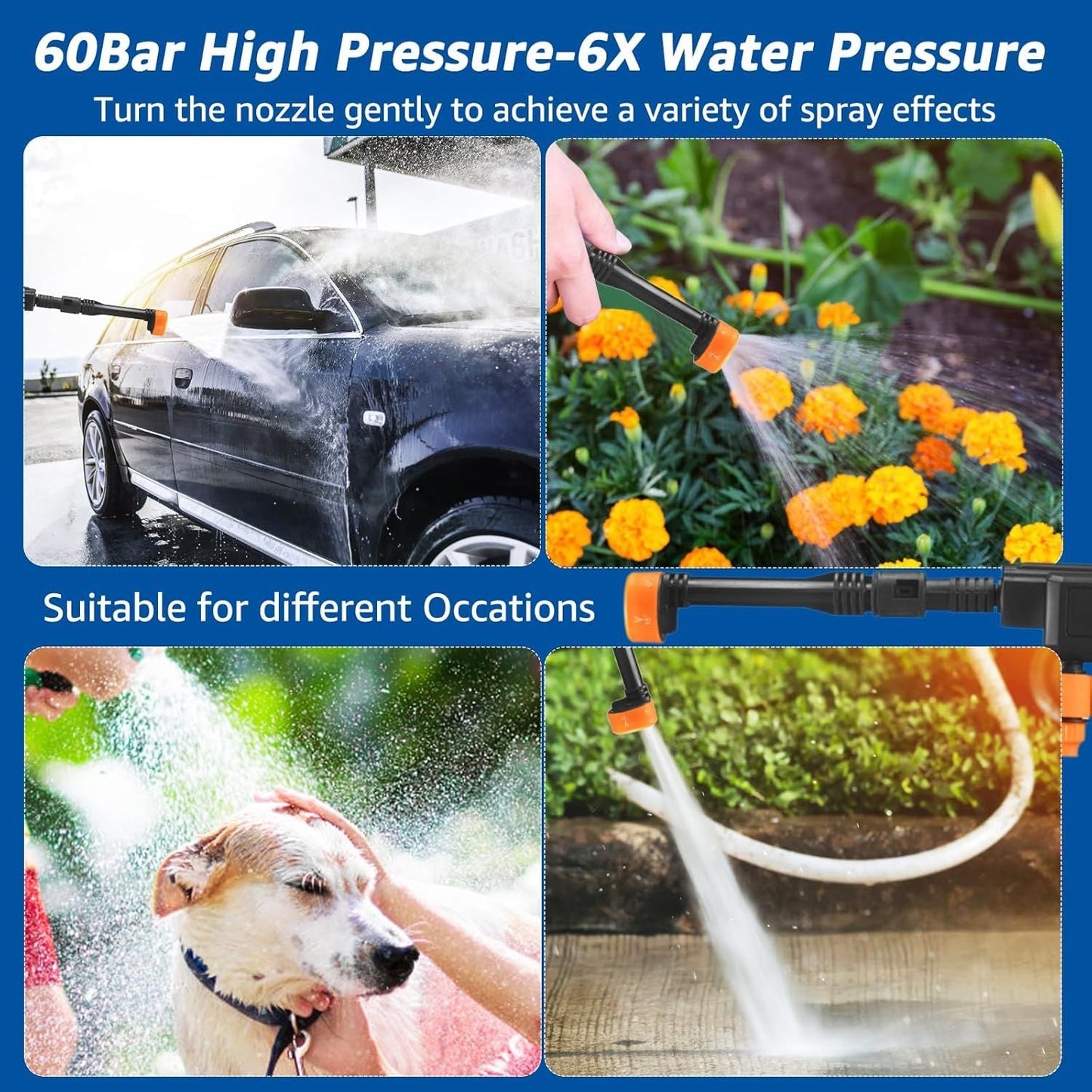 High Pressure Water Cleaning Gun